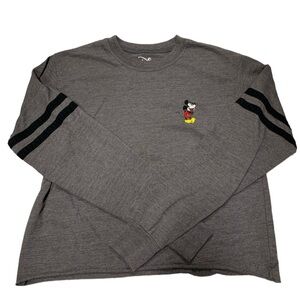 disney mickey mouse embroidered long sleeve